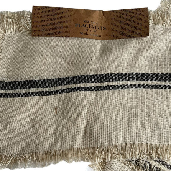 NWOT 8 Woven Made in India Placemats - Picture 2 of 4